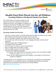Health Care Checklist