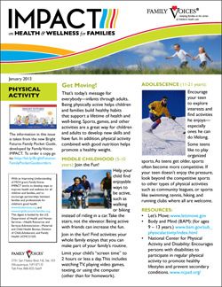Physical Activity Theme Update - January 2013